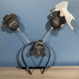 Disney Parks Wedding Mickey & Minnie Bride‎ and Groom Bopper Headband